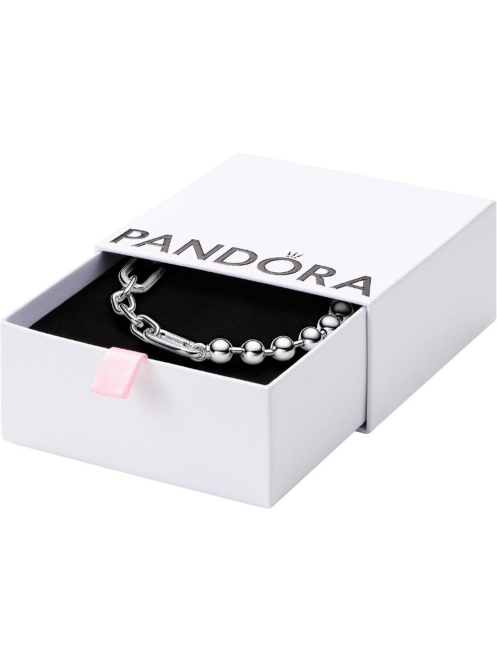 Metal Bead & Link Chain Bracelet - Compatible with ME Charms - Perfect Gift for